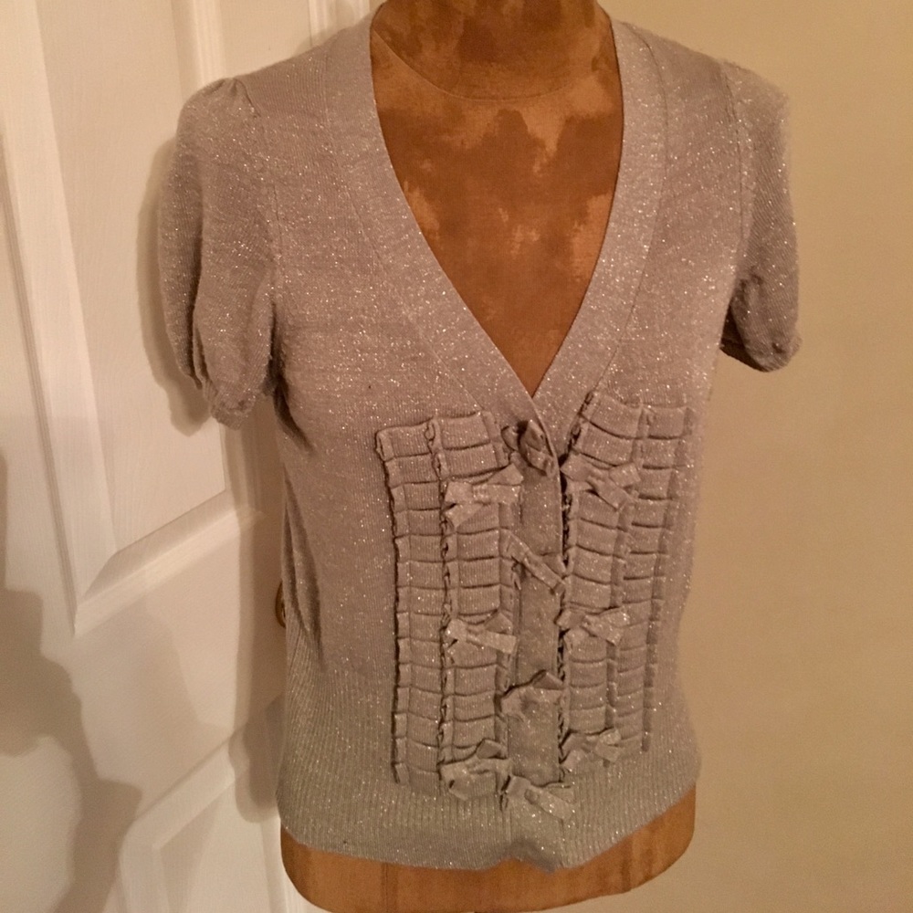 Anthropologie Knitted & Knotted Cardigan
